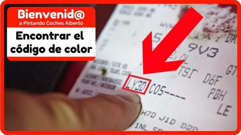 como buscar codigo de pintura