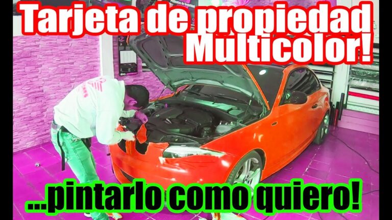 como cambiar el color en la tarjeta de propiedad