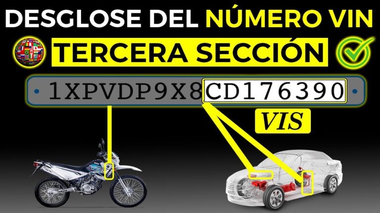como checar el vin de una moto