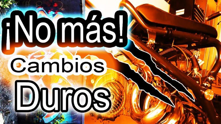 como hacer que los cambios de mi moto sean mas suaves