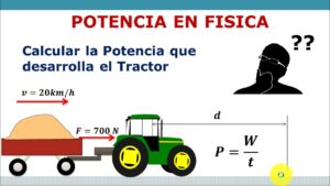 como identificar la potencia de un tractor
