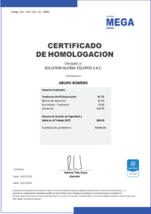 como obtener el certificado de homologacion