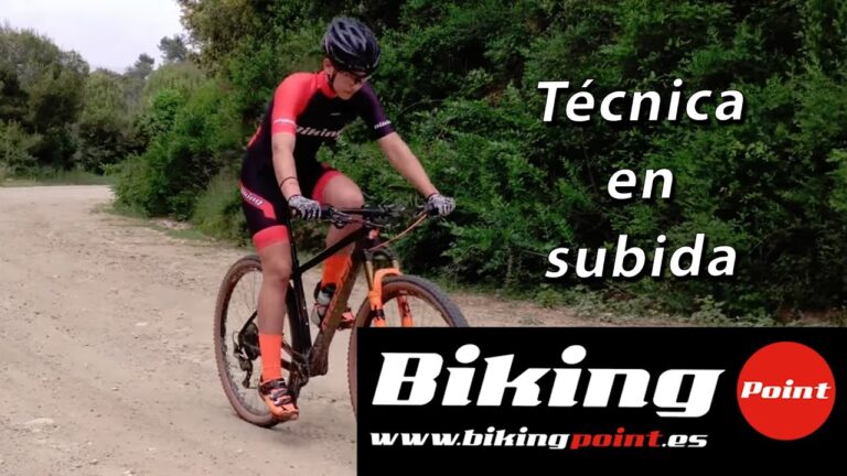 como pedalear en una subida