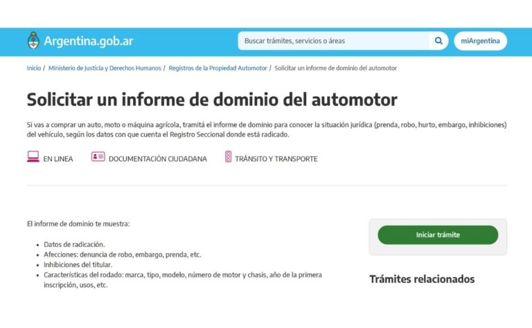 como saber si un auto esta liberado o no