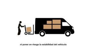 como se debe distribuir la carga en una furgoneta