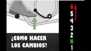 como se mete primera en una moto