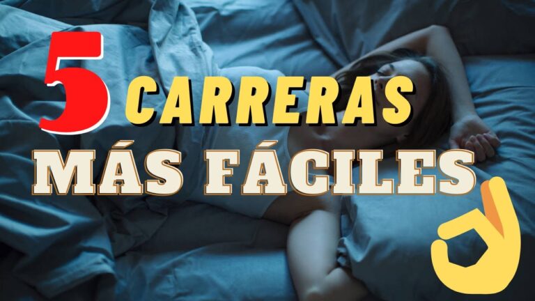 cual es la carrera mas facil
