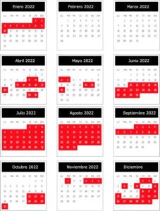 cuales son los meses de temporada baja para viajar a espana