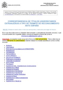 cuanto cuesta homologar un titulo en espana