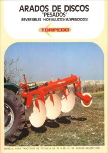 cuantos hp por disco de arado