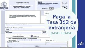 donde pago tasa de homologacion espana