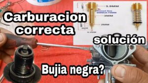 por que la bujia de la moto se p