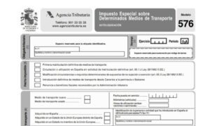 que es el modelo 576 de hacienda