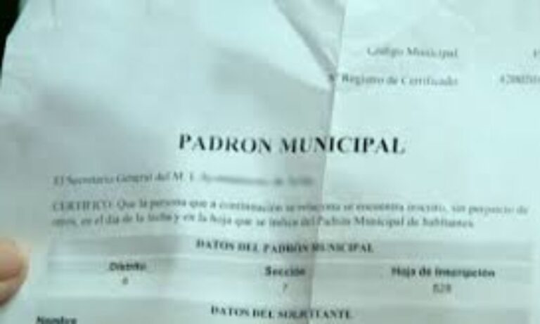 que es empadronar una moto