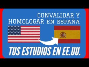 que es homologar y convalidar 1