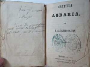 que es la cartilla agraria