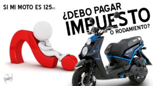 que modelos de motos pagan impue