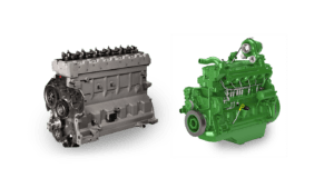 que motor llevan los tractores john deere