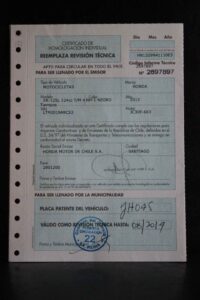que reemplaza el certificado de homologacion