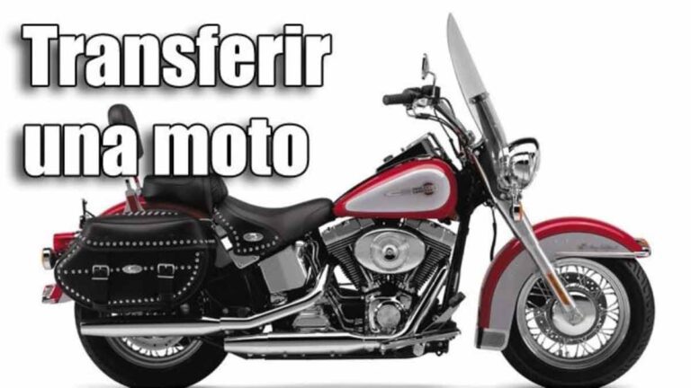 que se necesita para transferir una moto
