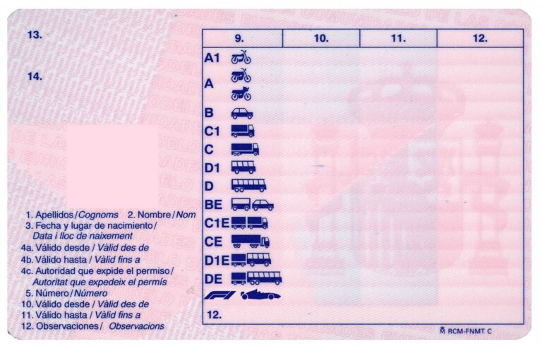 que se puede conducir con el carnet f