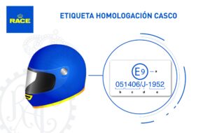 que significa e11 en un casco de moto