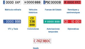 que significa la matricula roja en un remolque